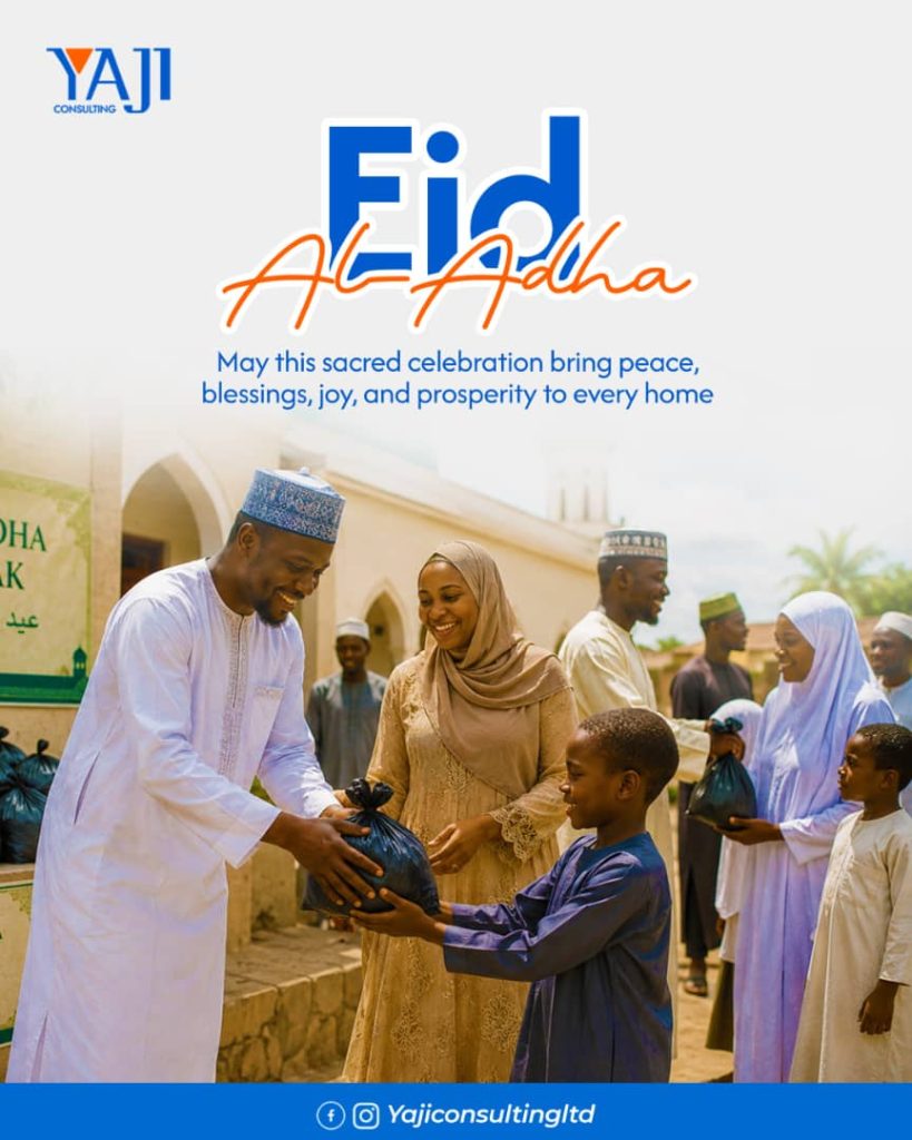 Muslim families celebrating Eid el-Kabir in Northern Nigeria with acts of kindness and community support.