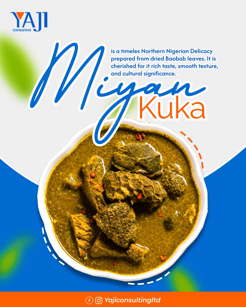 Miyan Kuka, a traditional Northern Nigerian soup made from dried baobab leaves
